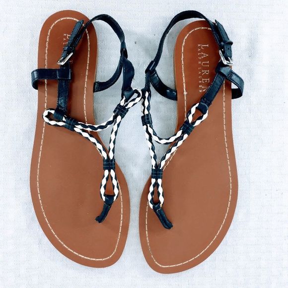 Lauren Ralph Lauren Alexa Rope Flat 
